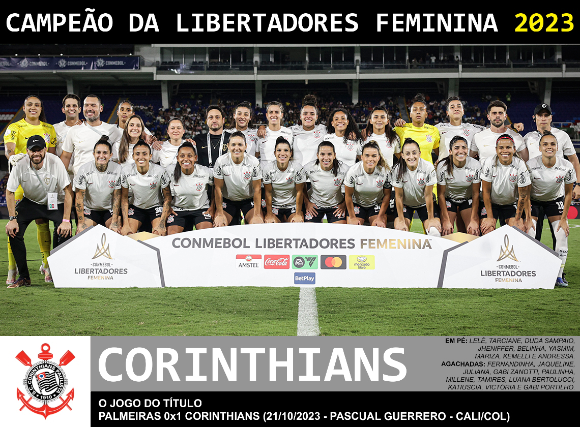 Corinthians x Internacional: jogo da Libertadores Feminina