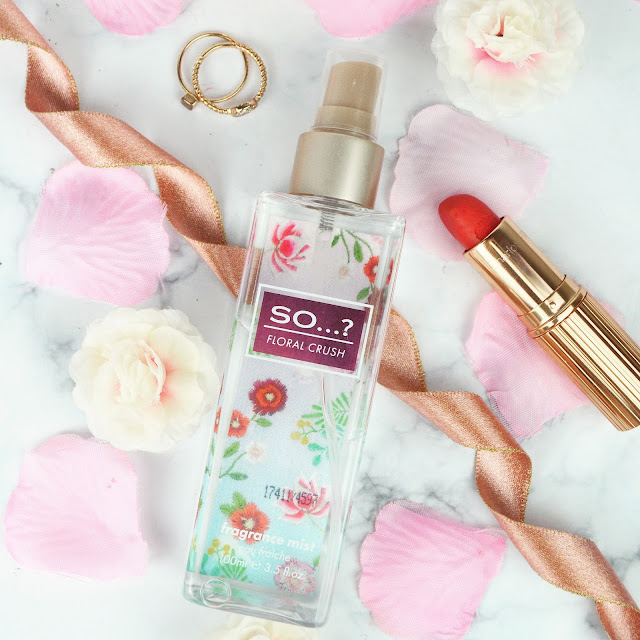 So...? Fragrance New #SoMistHave Body Mist Review Lovelaughslipstick Blog Sweet Pea Candyfloss Toffees & Cream Floral Crush