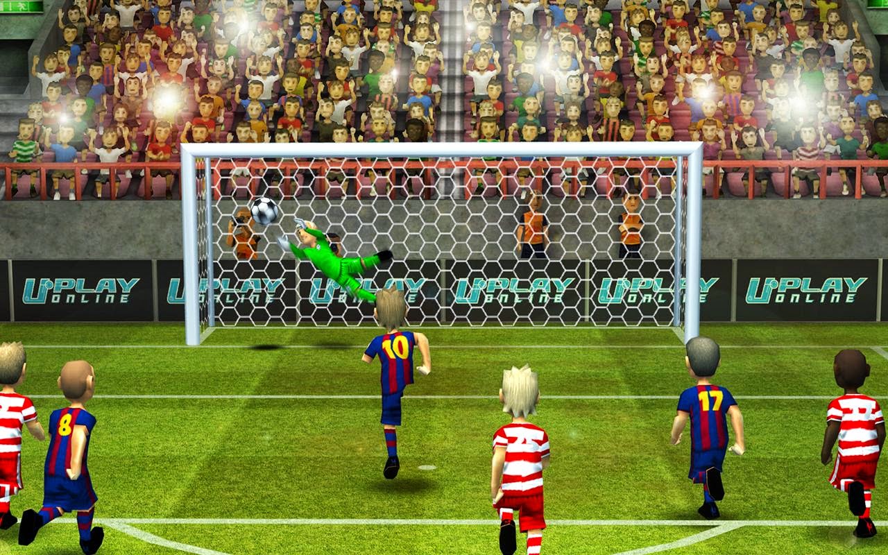 Download Game Striker Soccer 2 FULL (Unlimited Gold Coins) MOD Apk+Data