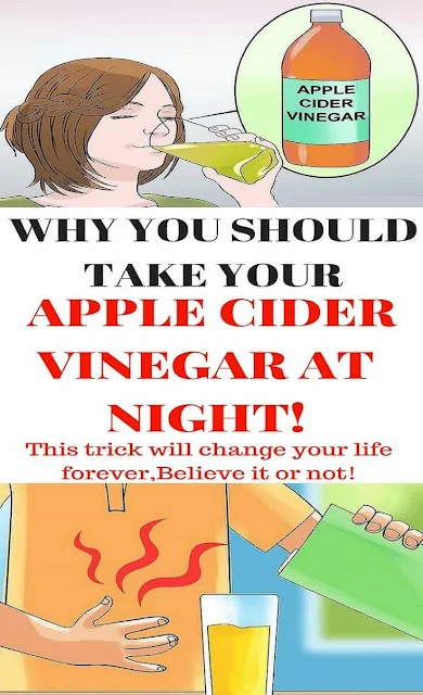 Why You Should Take Your Apple Cider Vinegar at Night!