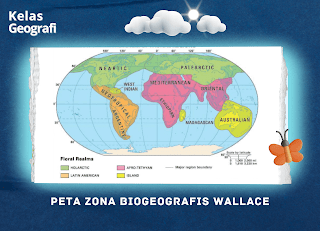 Peta Zona Biogeografis Wallace