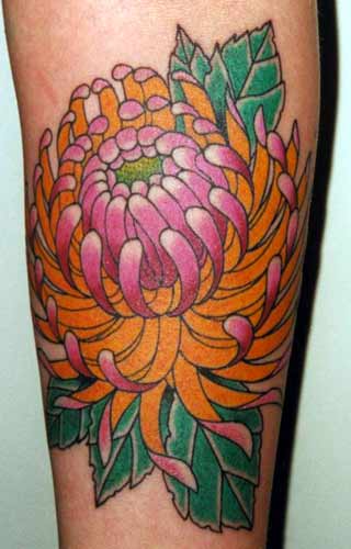 flowers tattoos black. Flower Tattoos