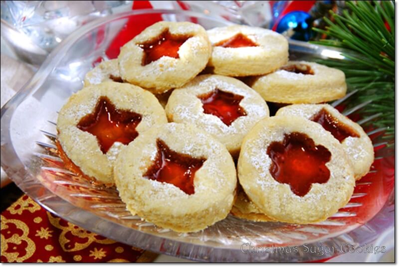 Traditional Linzer Cookies for Christmas