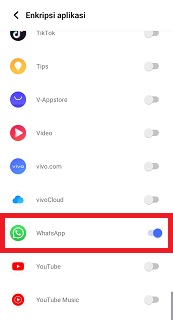 cara mengunci aplikasi whatsapp di hp vivo tanpa aplikasi