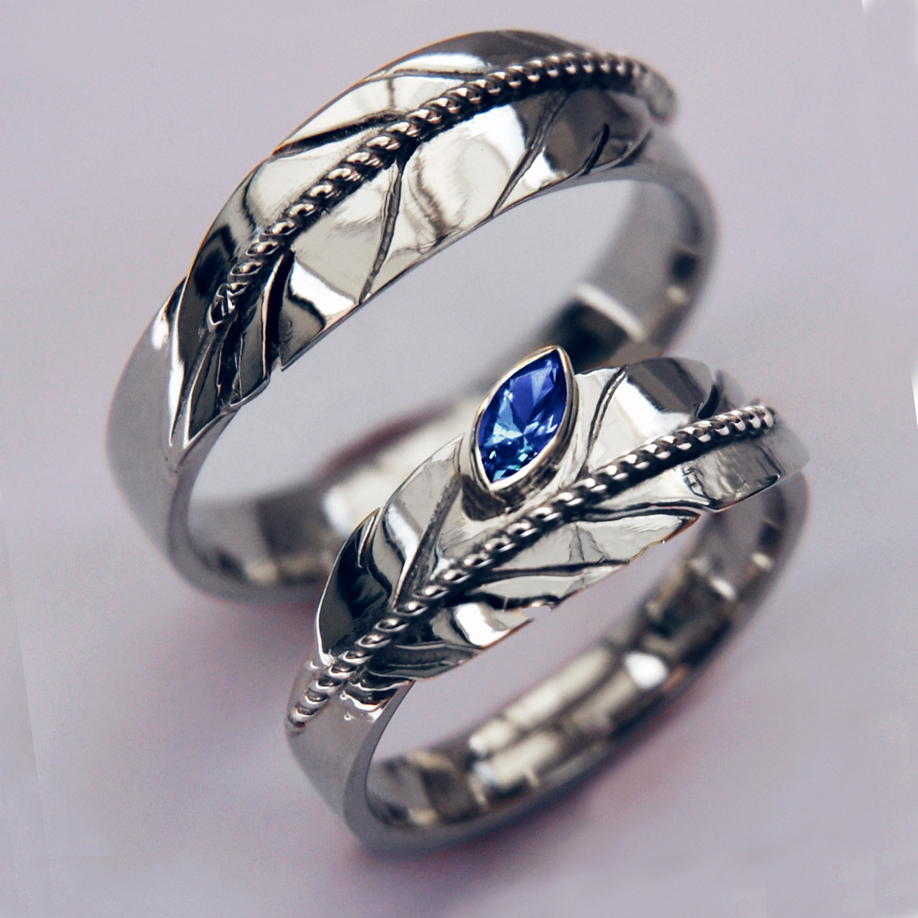 Spiritual wedding rings