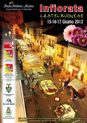 Infiorata Castelbuonese 2012. Dal 15 al 17 giugno