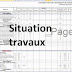 Modèle: " Tableau de suivi situation " - EXCEL