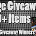 Huge Giveaway + Last Giveaway Winners