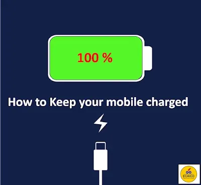 Keep your mobile-phone charged