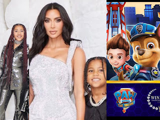 Kim Kardashian's children North, 9, and Saint, 7, Land Film Roles Mom In ‘Paw Patrol’ Sequel