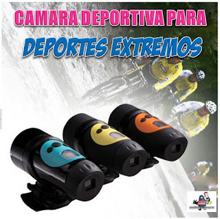 camara de acción para deportes extremos