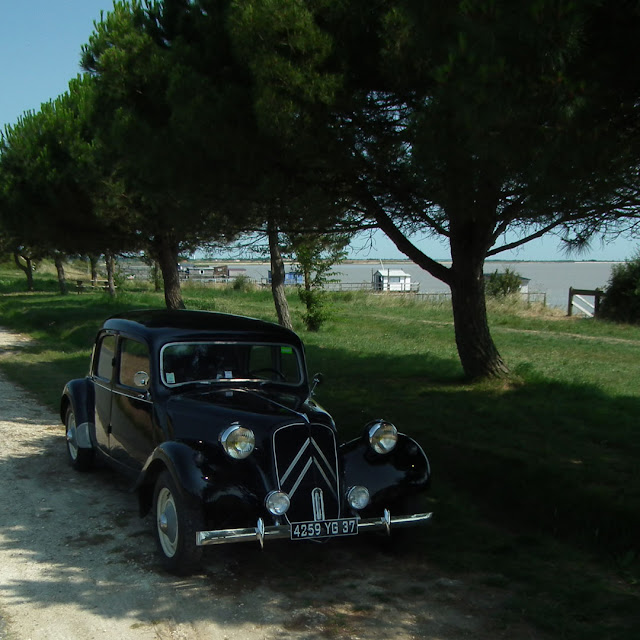 Citroen Traction Avant, Charente-Maritime, France. Photo by Susan Walter.