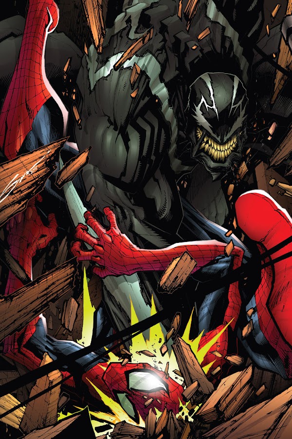 spiderman vs venom comic