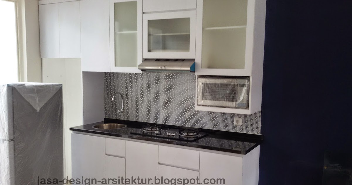 Kontraktor Interior Surabaya Sidoarjo Desain kitchen Set 