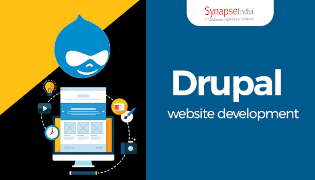 Drupal website development by SynapseIndia
