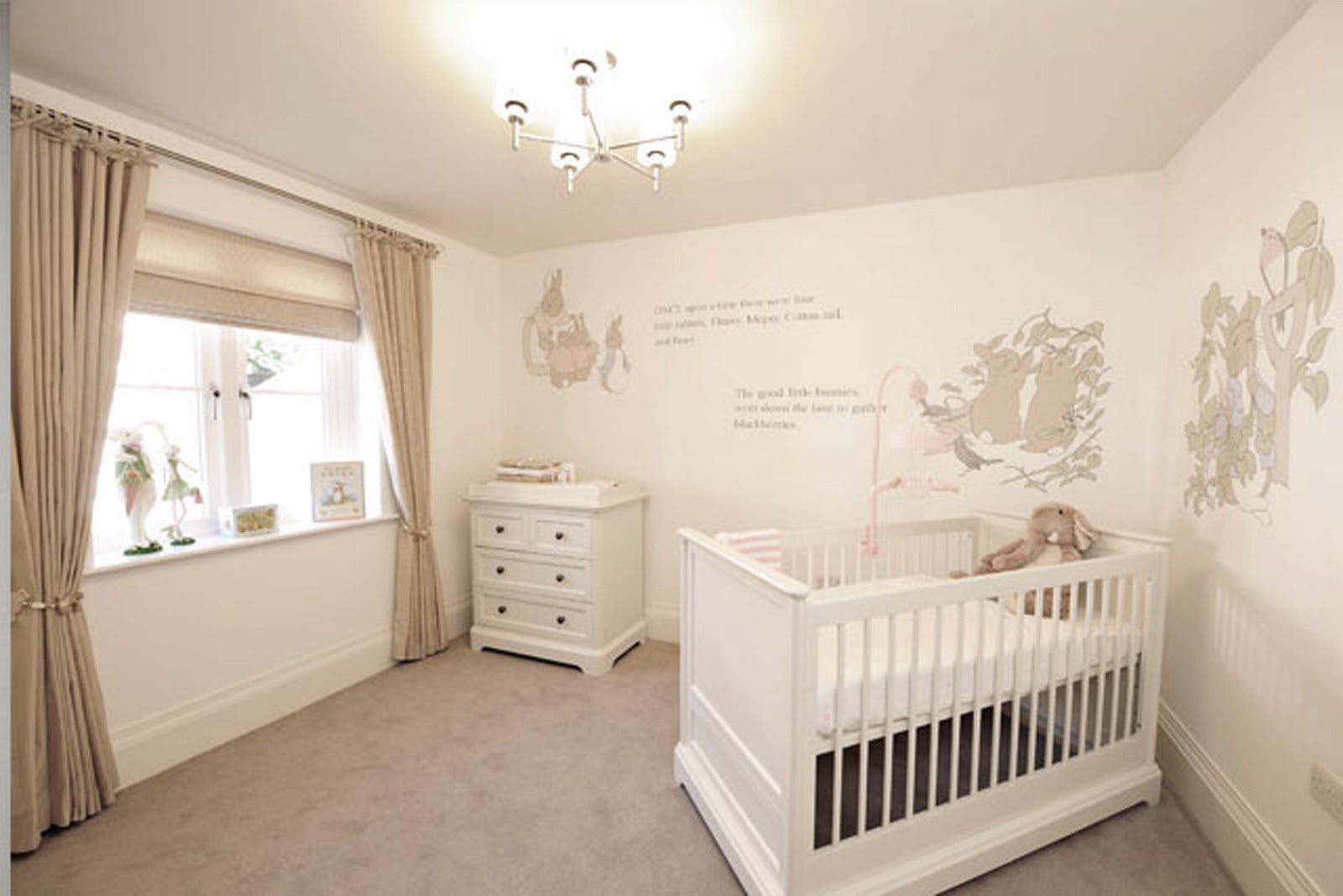 ARTISTIC TOUCH: Nursery 'Beatrix Potter' Mural