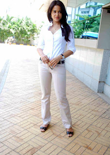 Actress Sameera Reddy hot and sexy unseen photoshoot in white shirt as the brand ambassador of Dreams Home NGO