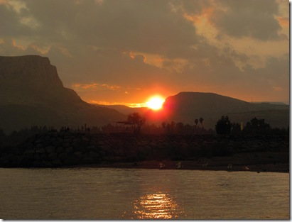Sea of Galilee Sunset 2
