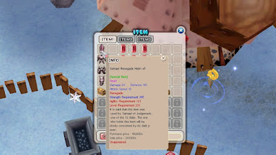 Samael Armor, game Seal Online, Seal BoD