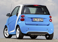 Smart ForTwo Iceshine Coupé (2012) Rear Side