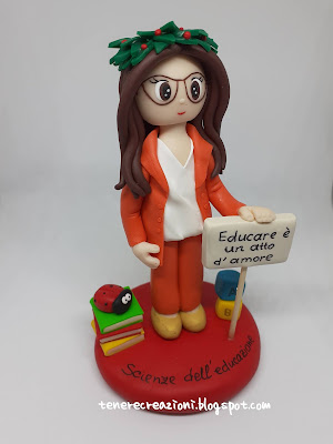 Cake topper scienze dell'Educazione