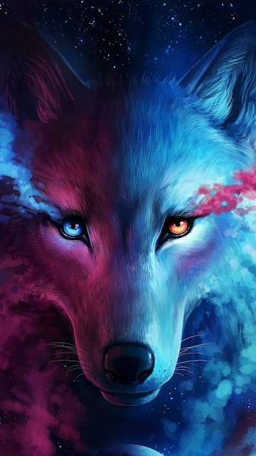 White Wolf Fantasy Art