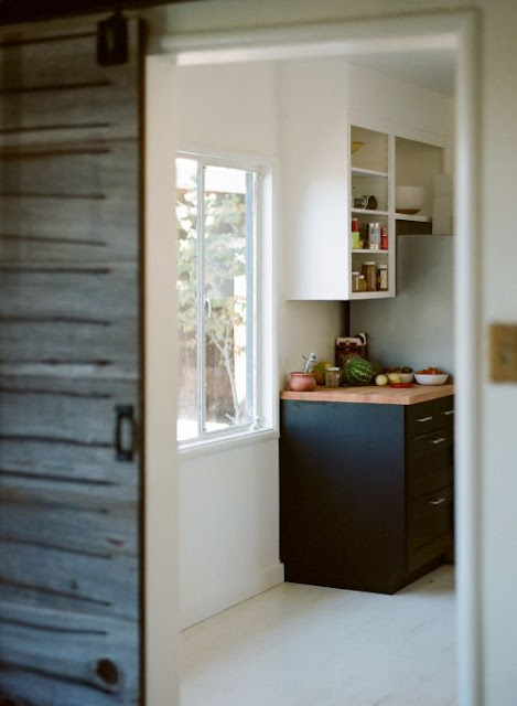 Minimal modern rustic farmhouse kitchen - found on Hello Lovely Studio