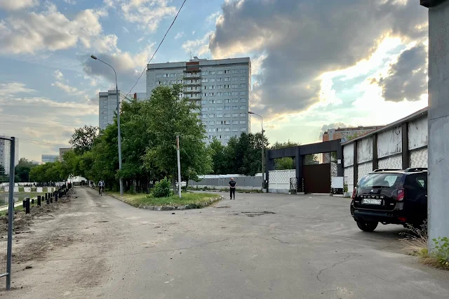 проезд Нансена, дворы, общежития