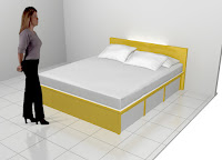 furniture semarang Dipan Tempat Tidur Dengan Laci - Saving Space Furniture - Furniture Untuk Kamar Tidur Sempit