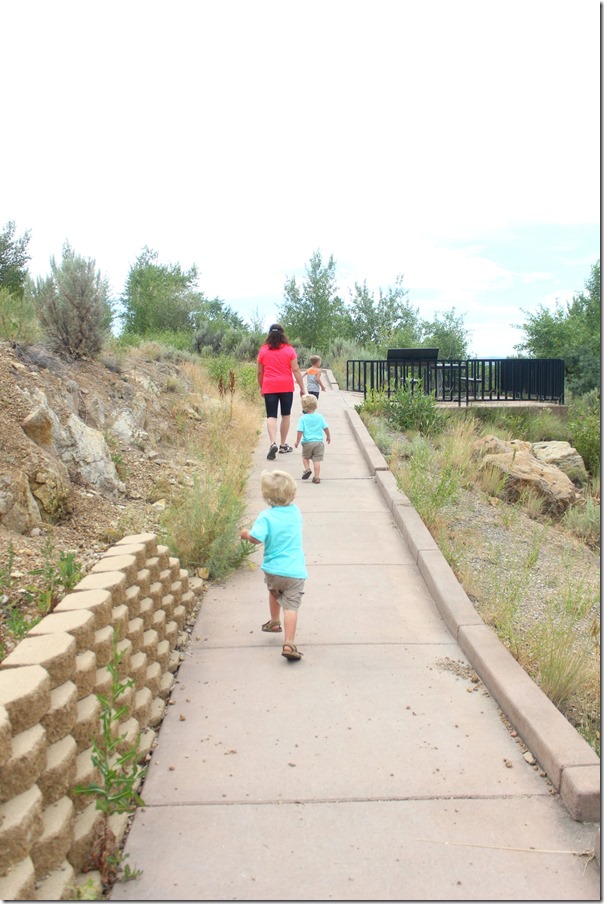 child's hike