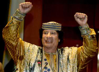 muammar gaddafi shot dead