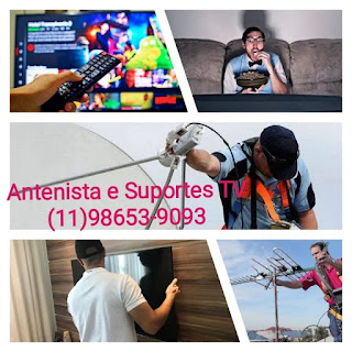 Antenista Zona norte Sp instalador de antenas cameras e suporte de tv