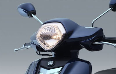 New 2016 Yamaha Nozza Grande 125cc Scooter front headlight Hd image