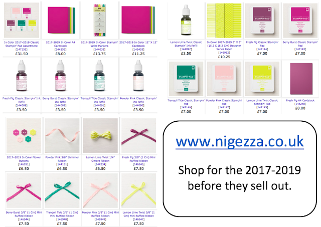 Stampin' Up! In Colours 2017-2019