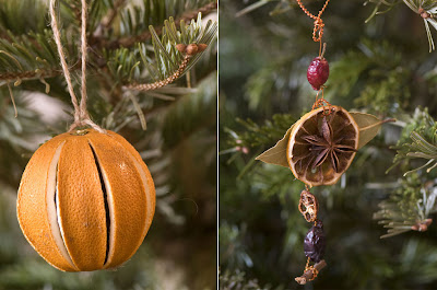 Natural Christmas Tree Decorations