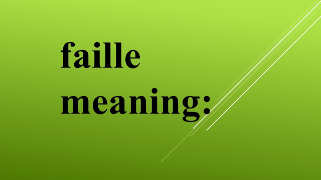 faille meaning | The smart Trick of urdu dictionary That Nobody is Discussing