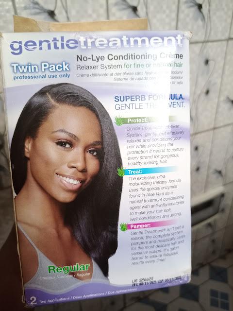 Gentle Treatment Hair Relaxer Review | Ngumabi