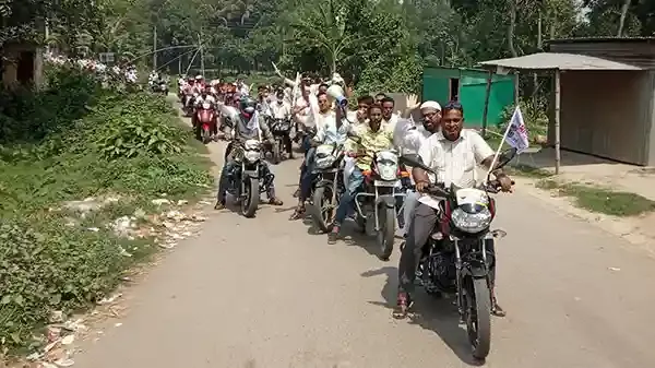 মেলান্দহ উপজেলা পরিষদ নির্বাচনী শোডাউন