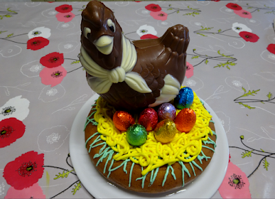 dessert gâteau nid de pâques pâtisserie