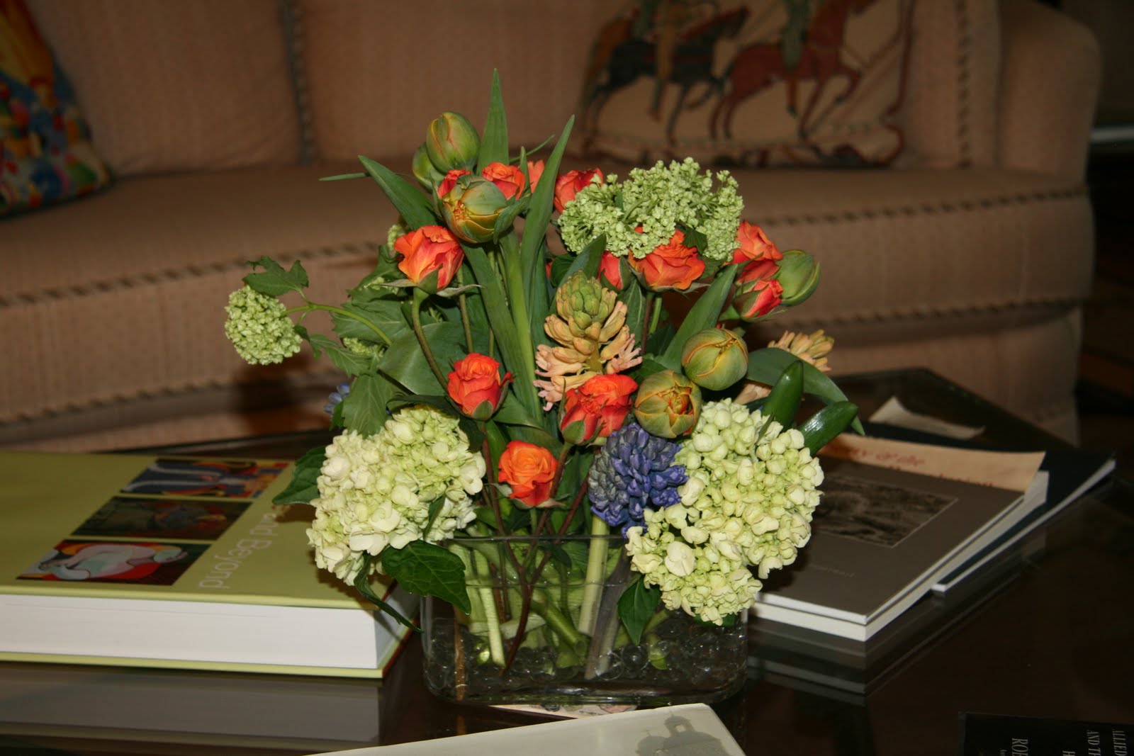 hydrangea centerpieces for