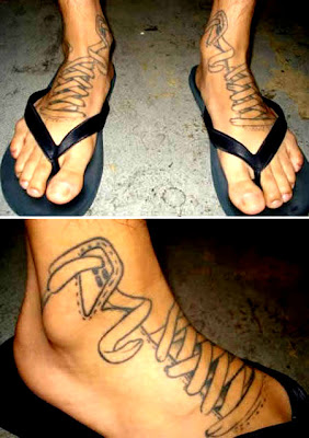 Beautiful Foot Tattoo Seen On www.coolpicturegallery.net