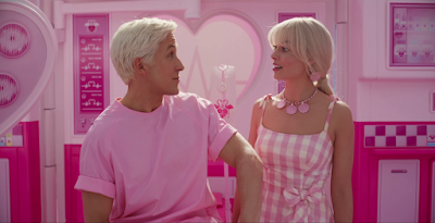 Una scena dal film "Barbie" del 2023.