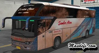 livery bussid srikandi shd sumber alam kotor