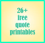 free quote journaling printables