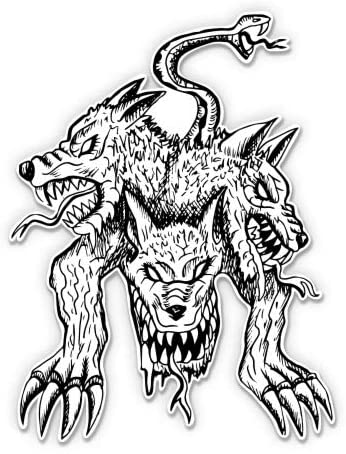 Best Cerberus Three-Headed Dog Coloring Page - Free Printable Coloring Pages For Kids