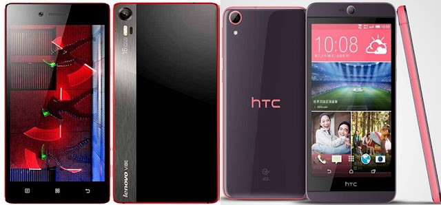 Pilih Lenovo Vibe Shot atau HTC Desire 826?
