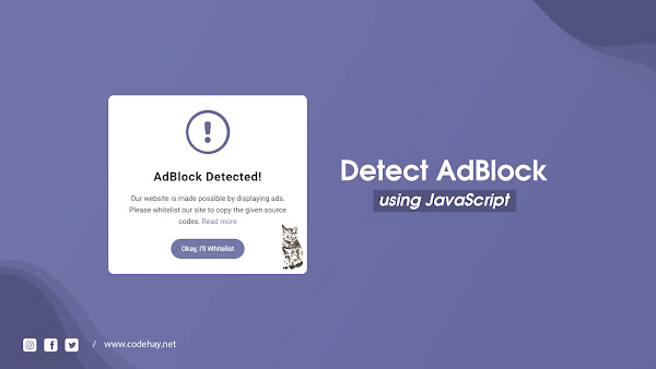 Chia sẻ code cảnh báo phát hiện AdBlock sử dụng Javascript