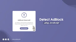 Chia sẻ code cảnh báo phát hiện AdBlock sử dụng Javascript