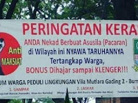 Waduh... Berani Pacaran di Tempat Ini Harus Siap Resikonya, Selamat Datang di Bekasi