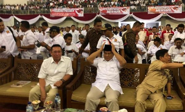 Spanduk Viral Prabowo Bergerak Merebut Kenangan Sedang Diselidiki